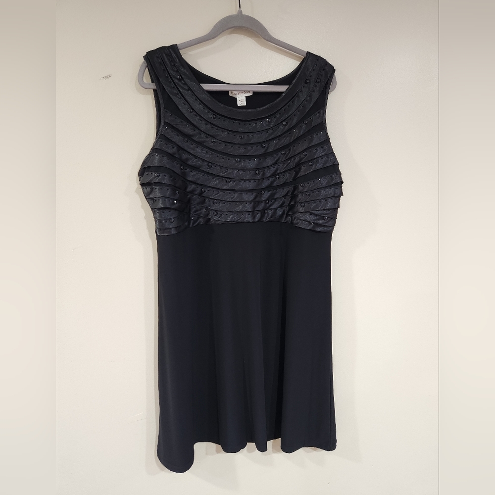 NWOT women's black dress, Coldwater Creek    XL (18)